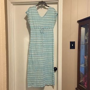 Light blue maxi dress!